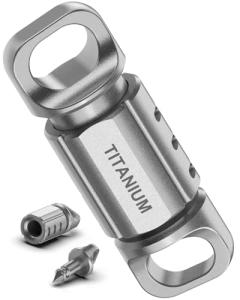 Tikey Titanium Quick Release Keychain Tool