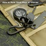 Heavy Duty Titanium Keychain Rings for Car Keys