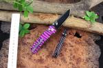 SliceElite La Tigresa Pink Tiger Stripe EDC Knife