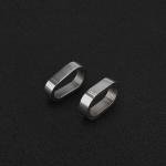 TONYFY Titanium Mini Keychain Clips, 2-Pack