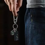 KeyUnity Titanium Quick Release Carabiner Keychain