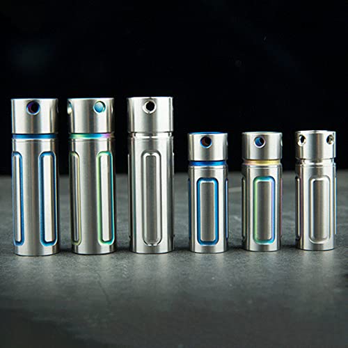 Titanium Pill Case Portable Waterproof Medicine Storage Outdoor