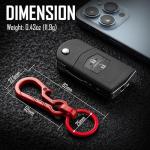 KeyUnity KM01 Titanium Keychain Clip & Opener