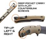 Coyote Rapid Fire Titanium EDC Knife