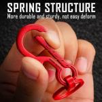 KeyUnity KM01 Titanium Keychain Clip & Opener