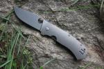 Titanium Handle Tactical Pocket Folding Knife