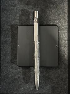 Focus Works EDC Spiral Dragon Titanium Pen