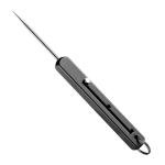 Titanium EDC Retractable Toothpick with Spring Action