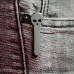 Chaves Fountain EDC Pen with Skull Clip