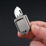 Titanium Folding Keychain Knife - D2 Blade