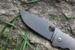Titanium Handle Tactical Pocket Folding Knife