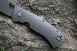 Titanium Handle Tactical Pocket Folding Knife