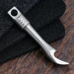 Lightweight Titanium Mini Pry Bar Bottle Opener