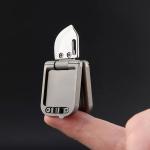 Titanium Folding Keychain Knife - D2 Blade
