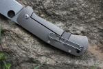 Titanium Handle Tactical Pocket Folding Knife
