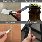 Titanium Pry Bar Set - Mighty & Mini Keychain