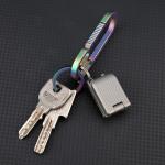 Titanium Folding Keychain Knife - D2 Blade