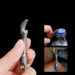 Lightweight Titanium Mini Pry Bar Bottle Opener