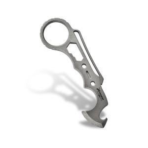 Titanium EDC Finger Ring Pry Bar Multi Tool