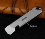 TC4 Titanium EDC Crowbar Pry Bar Tool