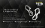 NITECORE NSH10 Titanium EDC Carabiner Multi-Tool