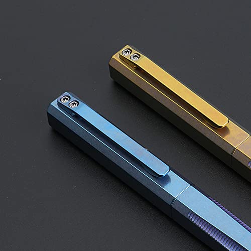WANERSEN 3D Titanium Tactical Pen - Gold, 5