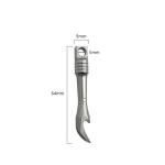 Lightweight Titanium Mini Pry Bar Bottle Opener