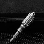 Portable Titanium S2 Screwdriver Keychain Tool