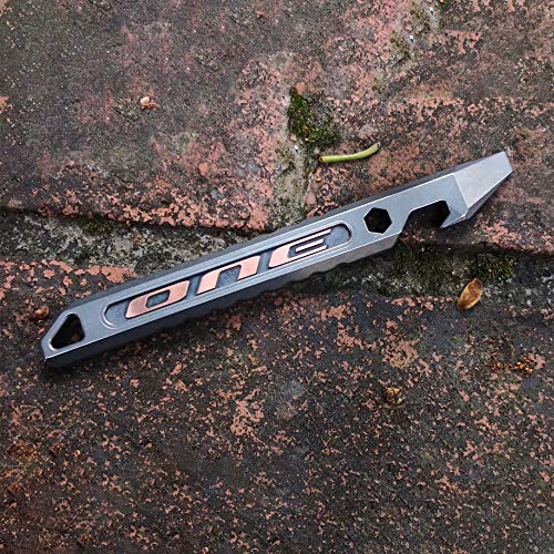Titanium Pry Bar Crowbar Outdoor Multi-Tool Bottle Opener
