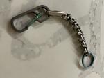 Titanium EDC Carabiner Keychain with Heavy D Link