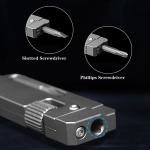 Titanium Multi-Tool Adjustable Wrench and Screwdriver