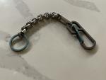 Titanium EDC Carabiner Keychain with Heavy D Link