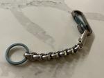 Titanium EDC Carabiner Keychain with Heavy D Link