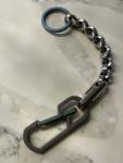Titanium EDC Carabiner Keychain with Heavy D Link