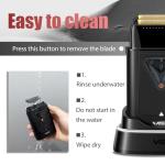 VGR 334 Titanium Foil Shaver for Men
