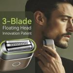 Desert Titanium Mini Pocket Foil Shaver