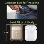 Desert Titanium Mini Pocket Foil Shaver