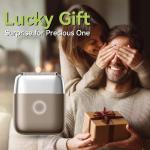 Desert Titanium Mini Pocket Foil Shaver