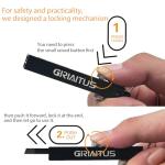 Titanium EDC Tweezers & Pocket Knife Multitool