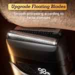 Mbzoey Mini Waterproof Electric Razor for Men