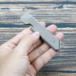 BANG TI Titanium Pry Bar & Bottle Opener Tool