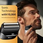 Mbzoey Mini Waterproof Electric Razor for Men