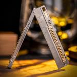 TITANER Mix 2 Rose Gold Titanium Ruler Multitool