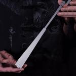 WANERSEN Mini Titanium Folding Fan - Black