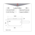 KEITH Titanium Lunch Box - Anniversary Edition