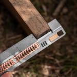 TITANER Mix 2 Rose Gold Titanium Ruler Multitool