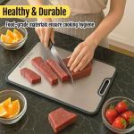 Double-Sided Titanium Cutting Board for Kitchen