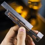 Rose Gold Titanium EDC Ruler Multitool - Imperial