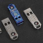 WANERSEN Titanium Survival Whistle with Compass