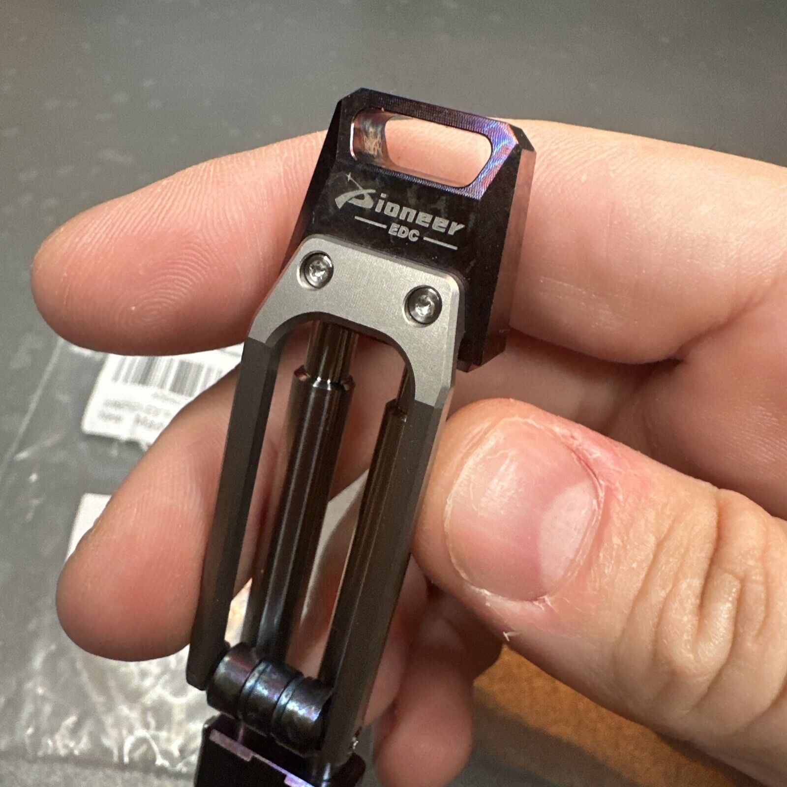 WANERSEN Titanium EDC Pry Bar Emergency Tool